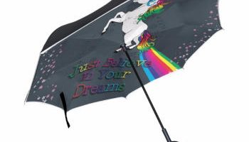 Paraguas de unicornios