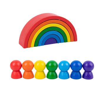 Juguetes de arcoíris